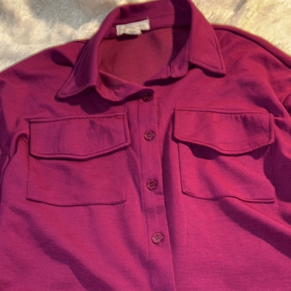 Burgundy happily grey Two-Piece Set - Picture 2 of 11